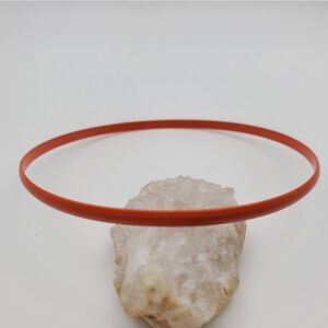 Orange red bracelet bangle red cherry blossom bangle B1613‎